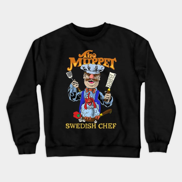 Swefish muppet Crewneck Sweatshirt by Flannel by Art